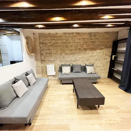 Lejlighed Urban Flat 43 - Charming Parisian Flat Near Grands Boulevards